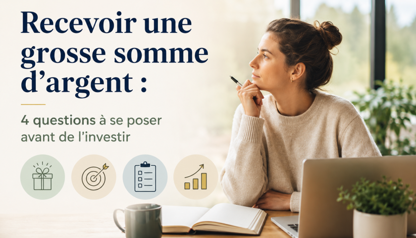 une femme en pleine réflexion